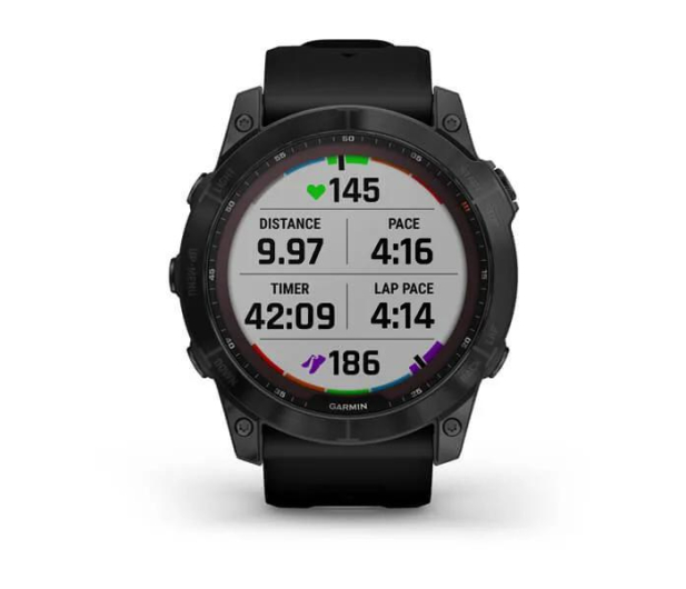 GARMIN Fenix 7X Sapphire Solar czarny z czarnym paskiem 010-02541-23 - 1466431 - zdjęcie 8